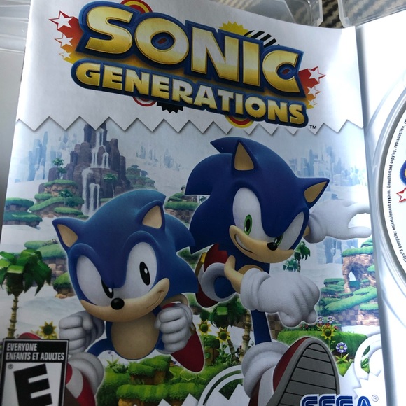 Sonic Generations Ps3 (Sony PlayStation 3, 2011) - Picture 2 of 5